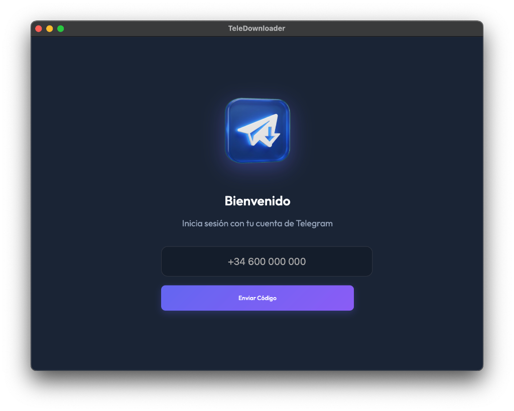 Pantalla de Login - Paso 1
